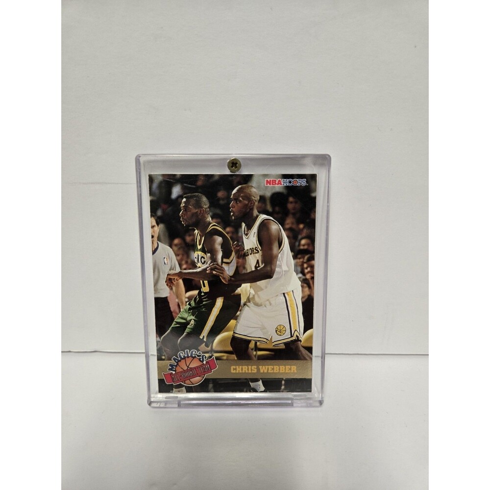 1993-94 Hoops Magic's All-Rookies #1 Chris Webber RC Rookie Card